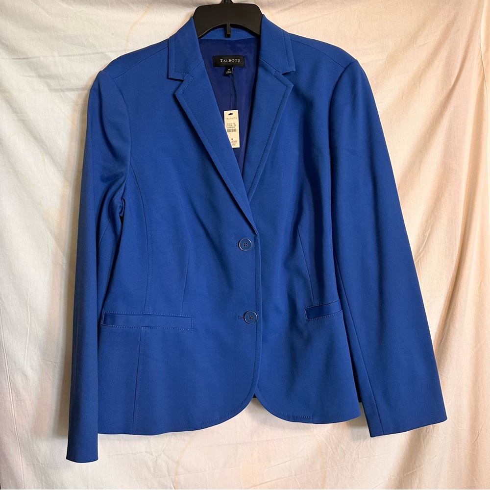 Talbots Blue Jacket - Picture 2 of 9
